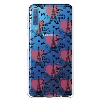 

Stand case costume drawing Paris WP020 for Samsung Galaxy A7 2018