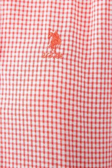 Uss. POLO ASSN. Квадратный тонкая рубашка - Цвет: Оранжевый