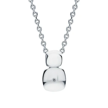 

Silver Pendant with diamonds sunlight sample 925