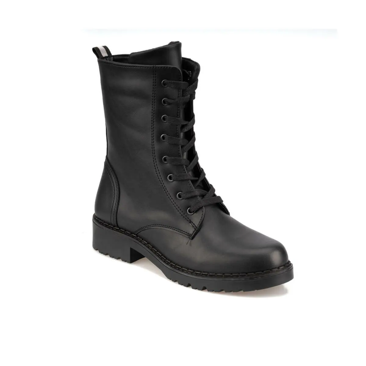 

FLO Black Women 'S Leather Boots Autumn Winter Shoes 92.314664.Z Polaris