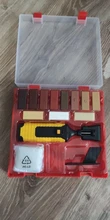 Herramientas de reparación para arañazos de suelo, Kit de reparación de laminado, sistema de cera, encimera de suelo, carcasa resistente, Chips, juego de herramientas de reparación de arañazos