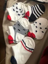 Calcetines cortos para bebé de 0 a 2 años, medias bonitas de malla de algodón con corazón rojo para niña, media blanca para recién nacido, 5 par/lote