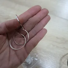 Aros de 8-40mm de diámetro redondo, conectores de cables para pendientes, anillos cerrados para DIY, fabricación de joyería de colgantes, suministros, accesorios, 20-50 Uds.