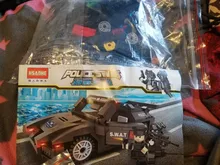 SWAT-vehículos militares del equipo de ciudad, camión, coche especial, helicópteros de policía, juego de prisión, modelo, Kits de construcción, estación de transporte móvil