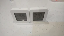 XIAOMI-termómetro Digital con Bluetooth 2, medidor de humedad Digital con pantalla LCD, Sensor inteligente inalámbrico de temperatura y humedad con batería