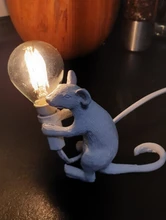Table-Lamp Desk-Lights Mouse Postmodern Animal Seletti Home-Decor Resin Small Mini Cute