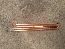 4 Uds Extractor de la espinilla oro rosa negro puntos limpiador corrector de acné Remover agujas negro puntos poro limpiador herramienta