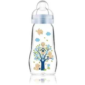 

MAM 1 BIB YEARS BLUE 260ml GLASS