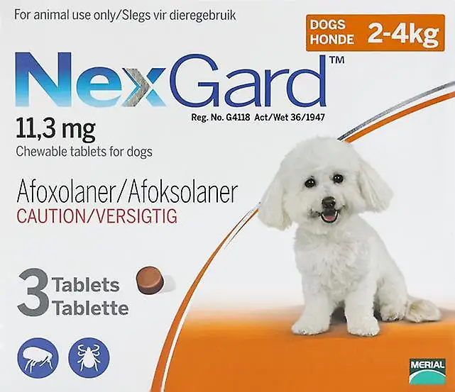 NEXGARD BOEHRINGER 3 COMPRIMIDOS анти пульгаз Y GARRAPATASANTIPARASITARIO PERROS NEXGARD