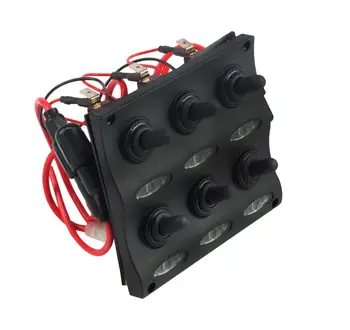 

Panel on-board power supply 6 switches, indication