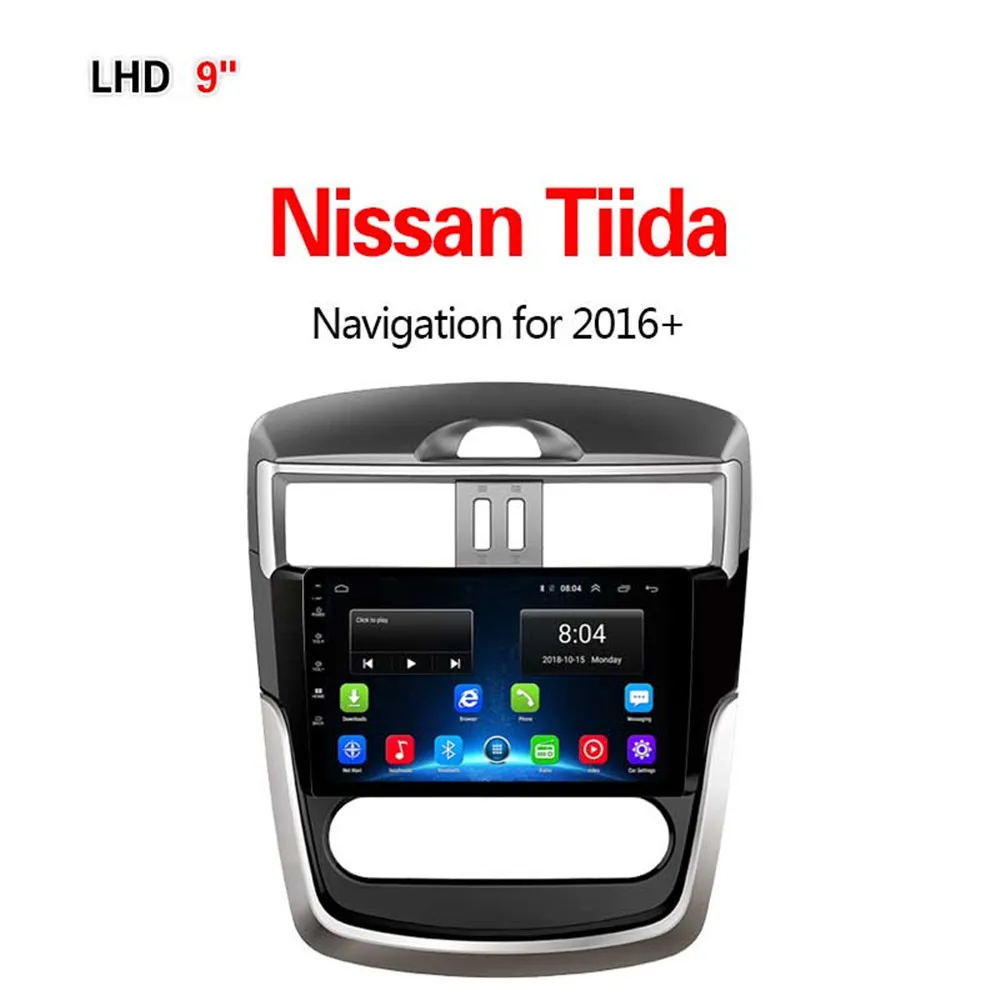 Lionet gps навигация для автомобиля Nissan Tiida+ 9 дюймов LN1012Y - Размер экрана, дюймов: 4G 1G16G