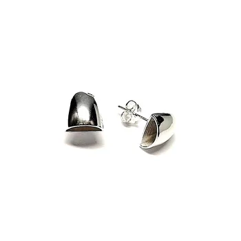 

Fornitura 925 Sterling silver m earring Fang-1 pair [AB0819]