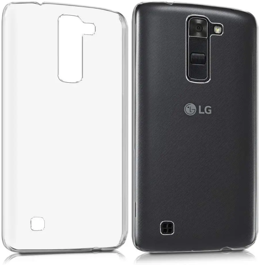 Подставка чехол гелевый Чехол для LG K7 прозрачный чехол