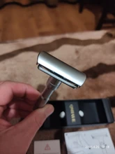QSHAVE-Afeitadora de seguridad ajustable con doble filo para hombre, rasuradora con 5 cuchillas para afeitar clásica, limas de suaves a agresivas, 1-6 niveles