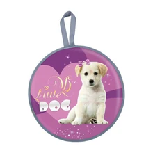 Ледянка Ника мягкая диаметр 450 мм с рисунком щенок