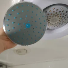Sprayer Connector Shower-Head Roof-Rainfall Bathroom Top Round ABS Gray Chuveiro 1/2-