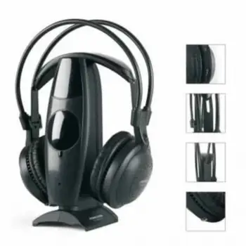 

WIRELESS HEADPHONES HI-FI FREQUENCY FONESTAR FA-8060-30-20.000HZ-INPUT JACK 3.5MM-SWITCH ON/OFF - 2