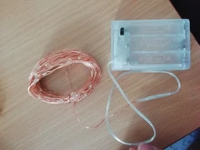 Strip-Light Garland Battery Party-Decoration Led Fairy Cooper-Wire Holiday Wedding 3AA