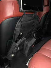 MOLLE táctico Universal para coche, organizador de asiento trasero, militar, MOLLE, Protector, herramientas de exterior, paquete de almacenamiento de accesorios para coche