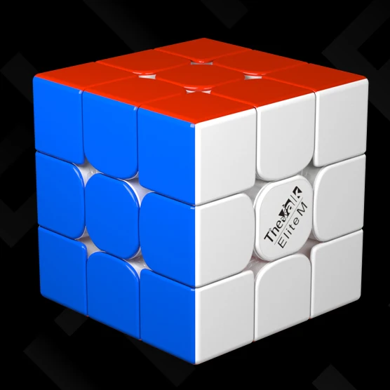 QiYi The Valk 3 EliteM 3x3 cube скоростной Магнитный куб Mofangge qiyi Valk3 Элитные конкурсные кубики WCA магические Кубики-пазлы на магните - Цвет: Stickerless