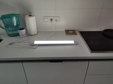 LED Kitchen Light Wall-Lamp Tube-Bar Closet Under-Cabinet-Lights Eu-Plug Bedroom Full-Set