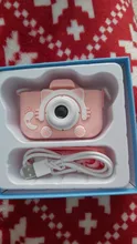 Niños niños Cámara 32G lindo gato de juguete Mini cámara Digital IPS pantalla juguetes educativos para niños cámara para niños regalo de cumpleaños