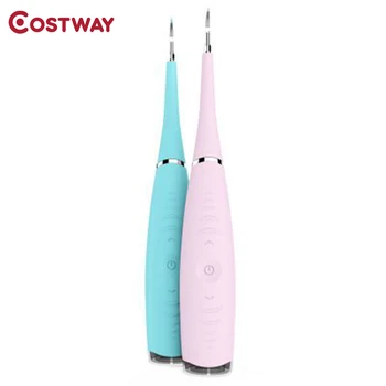

Costway Electric Ultrasonic Sonic Dental Scaler Tooth Calculus Remover Cleaner Tooth Stains Tool Whiten Teeth Tartar Remove