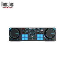 Функциональный и портативный DJ-контроллер Hercules DJControl Compact