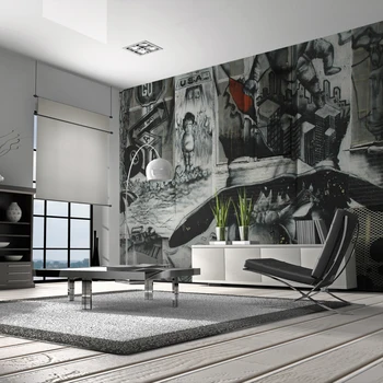 

Wall mural-Street art graffiti - 250x193 cm