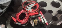 JXSINONE-Kit de cables de prueba, accesorio de sonda de prueba electrónica, pinzas de cocodrilo, conector Banana para probar, sonda reemplazable