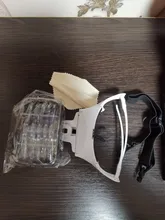 Headband Magnifier Glass-Lamp Led-Light 5-Lens loupe Adjustable for Read-Look