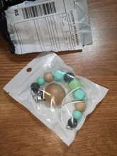 Clips de silicona para chupete de bebé, soporte de cuentas de dentición para chupete, mordedor de silicona, juguete colgante para chupete