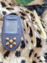 Tacómetro láser Digital, medidor de velocidad de Motor pequeño de prueba de RPM LCD, sin contacto, HS2234 (sin batería)