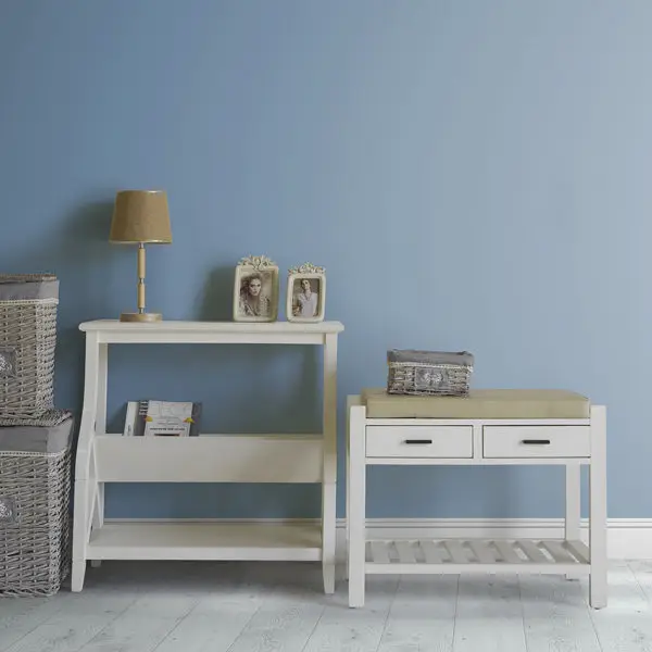 Stool Mindi wood(80 x 40 x 55 cm)- Franklin Collection by Craftenwood