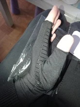 Guantes de compresión para artritis, 1 par, resistentes para el dolor articular, terapia con dedos abiertos, tratamiento de compresión