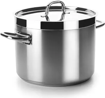 

Lacor-54135-shallow pot with lid Chef Luxe 36 Cm Inox