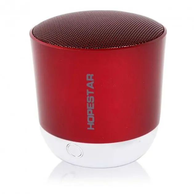 Колонка Hopestar H9 (Bluetooth/MicroSD/USB/FM/AUX) красная |