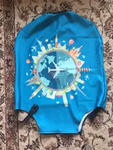 Funda protectora para maleta, accesorios de viaje más gruesos, funda antipolvo para equipaje elástico, aplicable a maleta de 18 -32