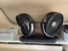 Quiet Car-Fan Desktop-Fan Auto-Air-Cooling Dual-Head Small Adjustable Mini 3 Usb All-Round