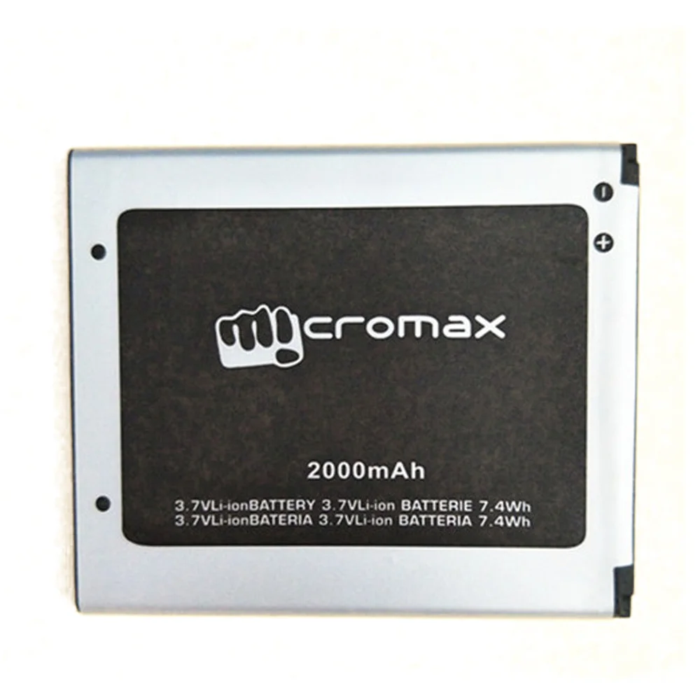 Аккумулятор для телефона micromax s9111 A92 A106 A115 A116 A117 A210 S9101 Q340 Q338 2000 мАч|Аккумуляторы