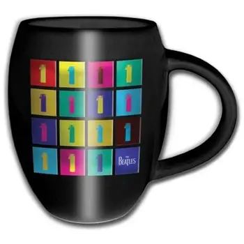 

The Beatles (the) : Boxed Mug: 1 Album Tiled (Oval Cup) ROCK OFF7.94