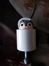 Gancho de ardilla Invisible para colgar llaves de paraguas, gancho de pared adhesivo montable para abrigo, sombrero, decoración de pared de teléfono móvil, organización de puerta