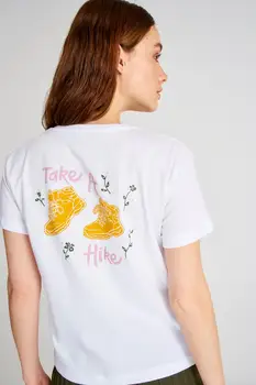 

Trendyol Front and Back Printed Semifitted Knitted T-Shirt TWOSS20TS1211
