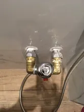 SHBSHAIMY-válvula termostática de mezcla de latón, grifo de ducha constante con temperatura del agua, termostato para baño y cocina