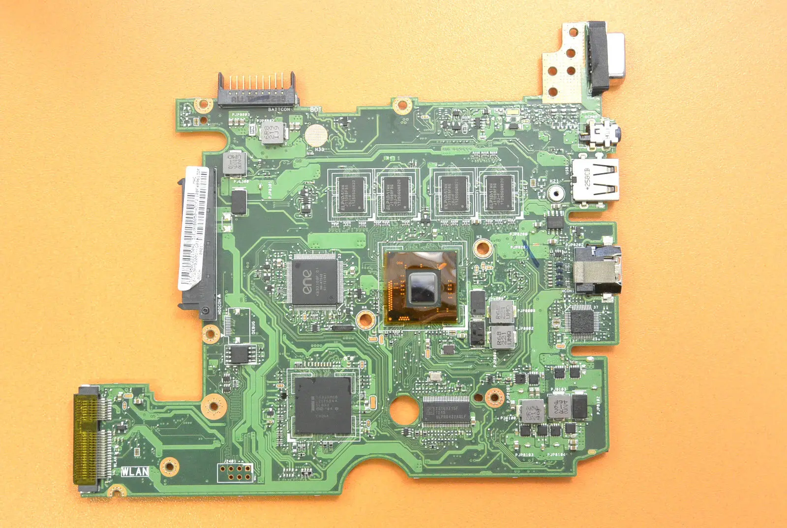 Asus Eee PC X101CH 10.1&quot Motherboard нерабочая Материнская плата на запчасти Atom N2600 DDR3 (1Gb) |
