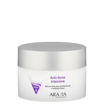

Mask-care for problem and oily skin anti-acne intensive, 150 ml, aravia professional