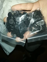 Pin de goma de PVC de colores para broche de joyería, 50 Uds.