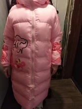 Parka Jacket Padded-Coat Character Women Hooded Spring Winter Cotton Thick White Black