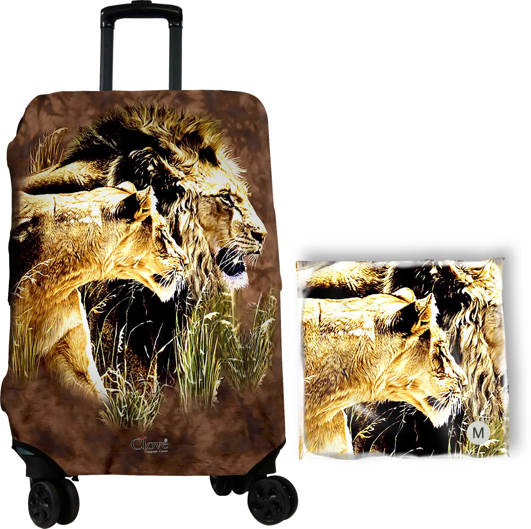 Luggage Cover Suitcase Cover printed Clove 1