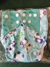 [Simfamily] 4 unids/set pañal de tela lavable cubierta de pañal ajustable reutilizable de tela pañales disponibles 0-3years 3-15kg bebé